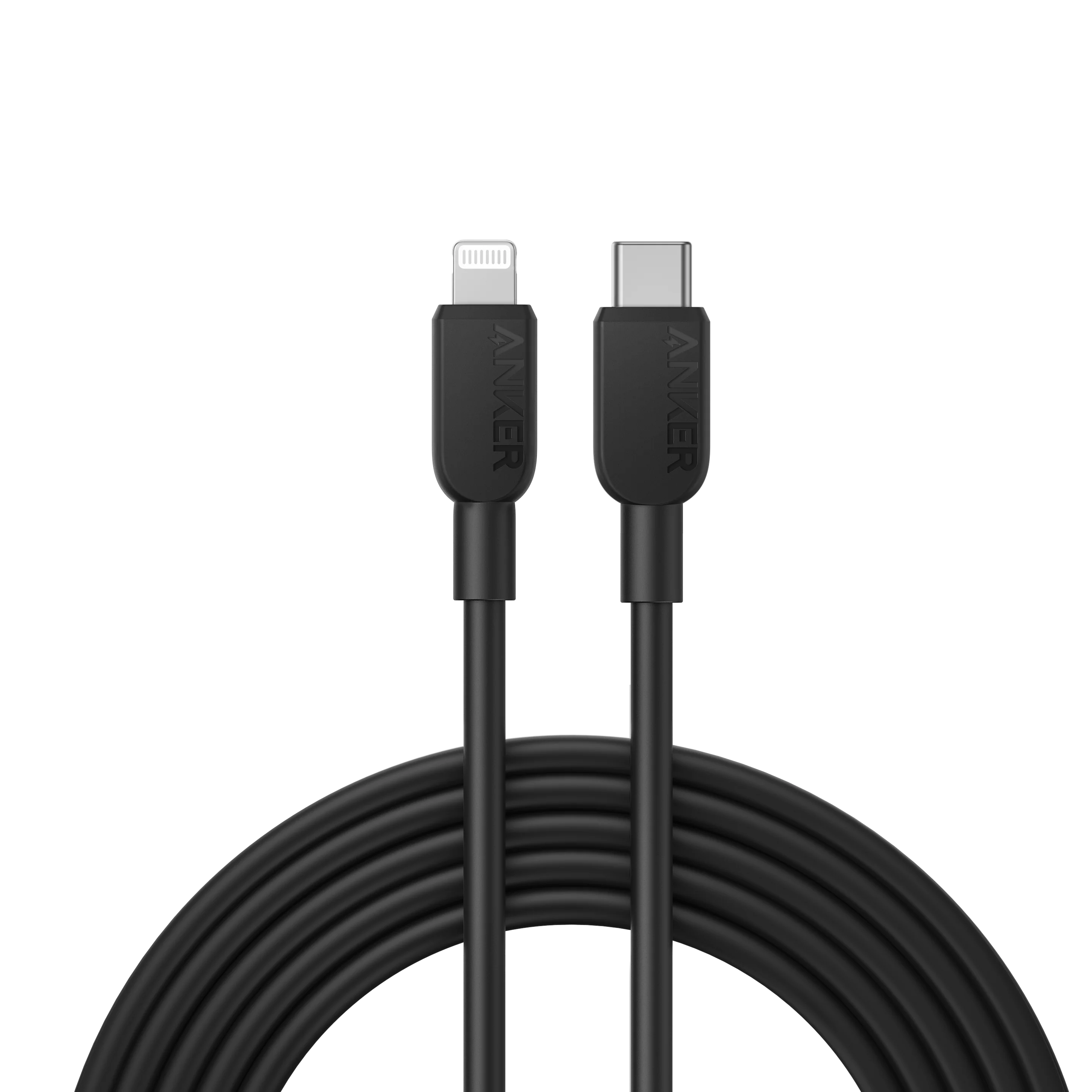 Cáp Sạc Nhanh 20W Anker 310 Cho iPhone 8-14 - Chống Gãy, Bền Bỉ